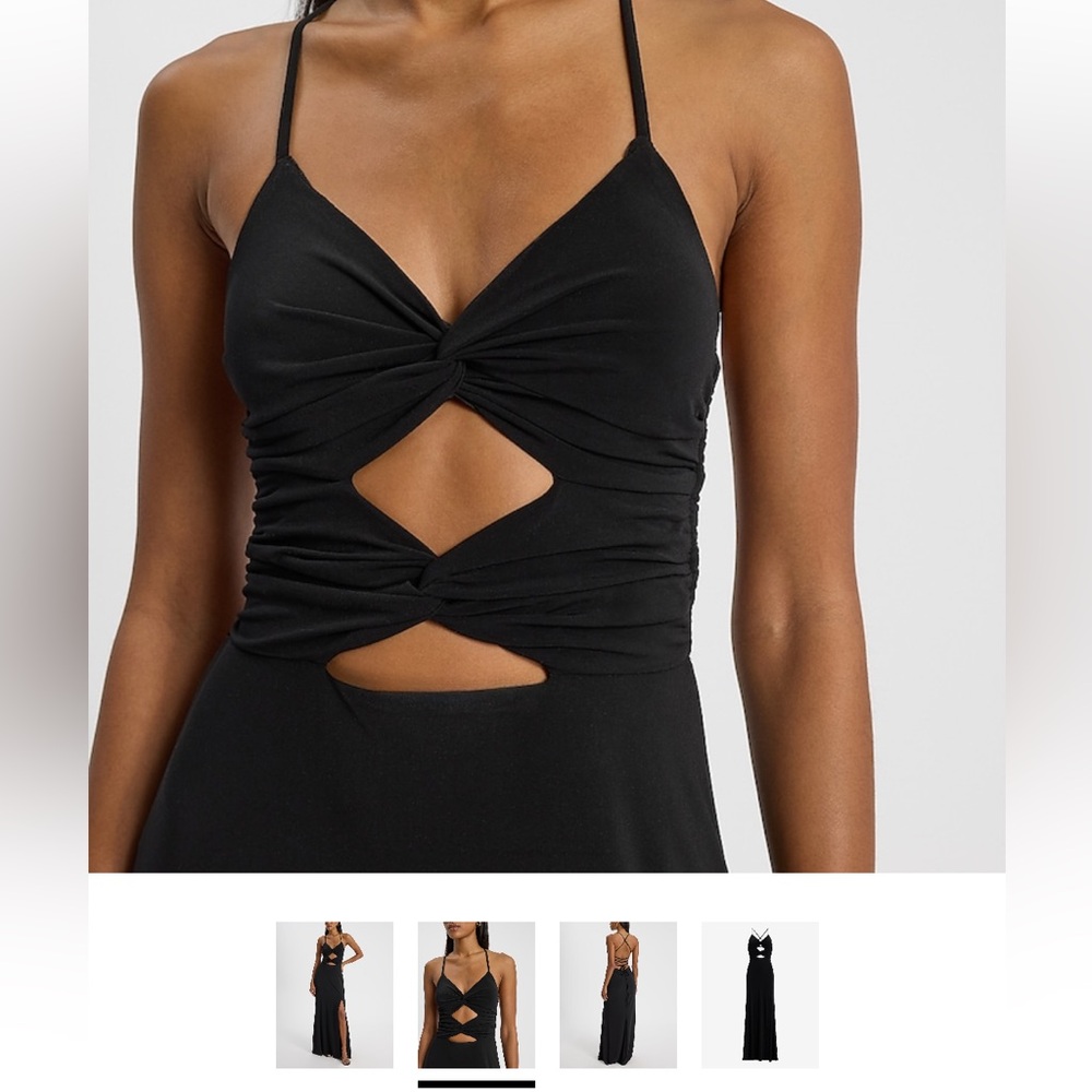 Sexy Express LBD Cut outs -NWT - Picture 4 of 5